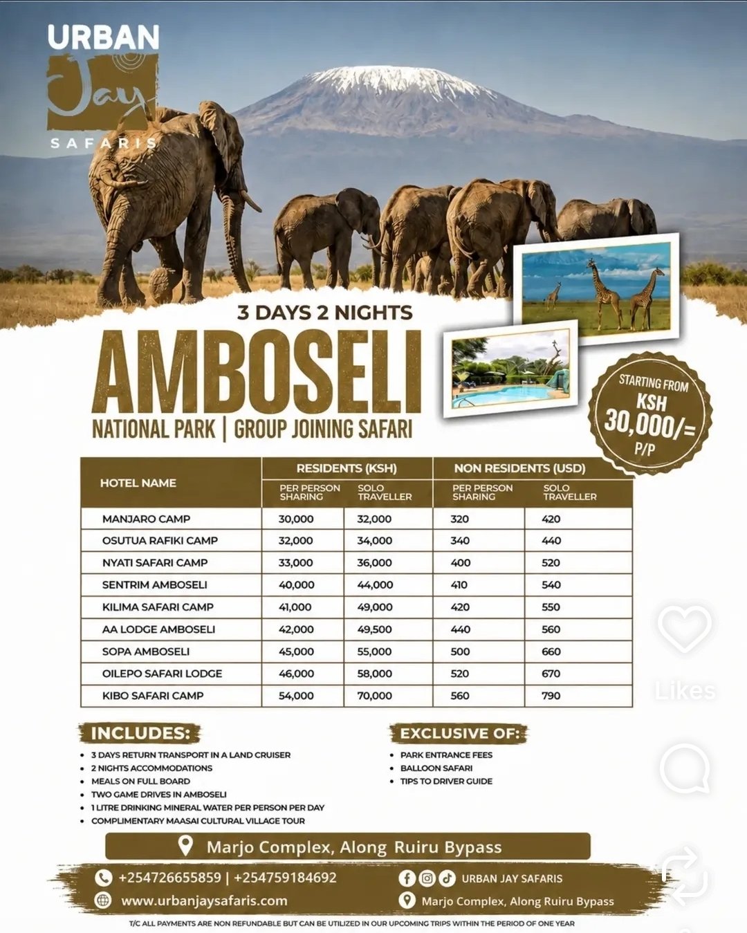 Amboseli flyer