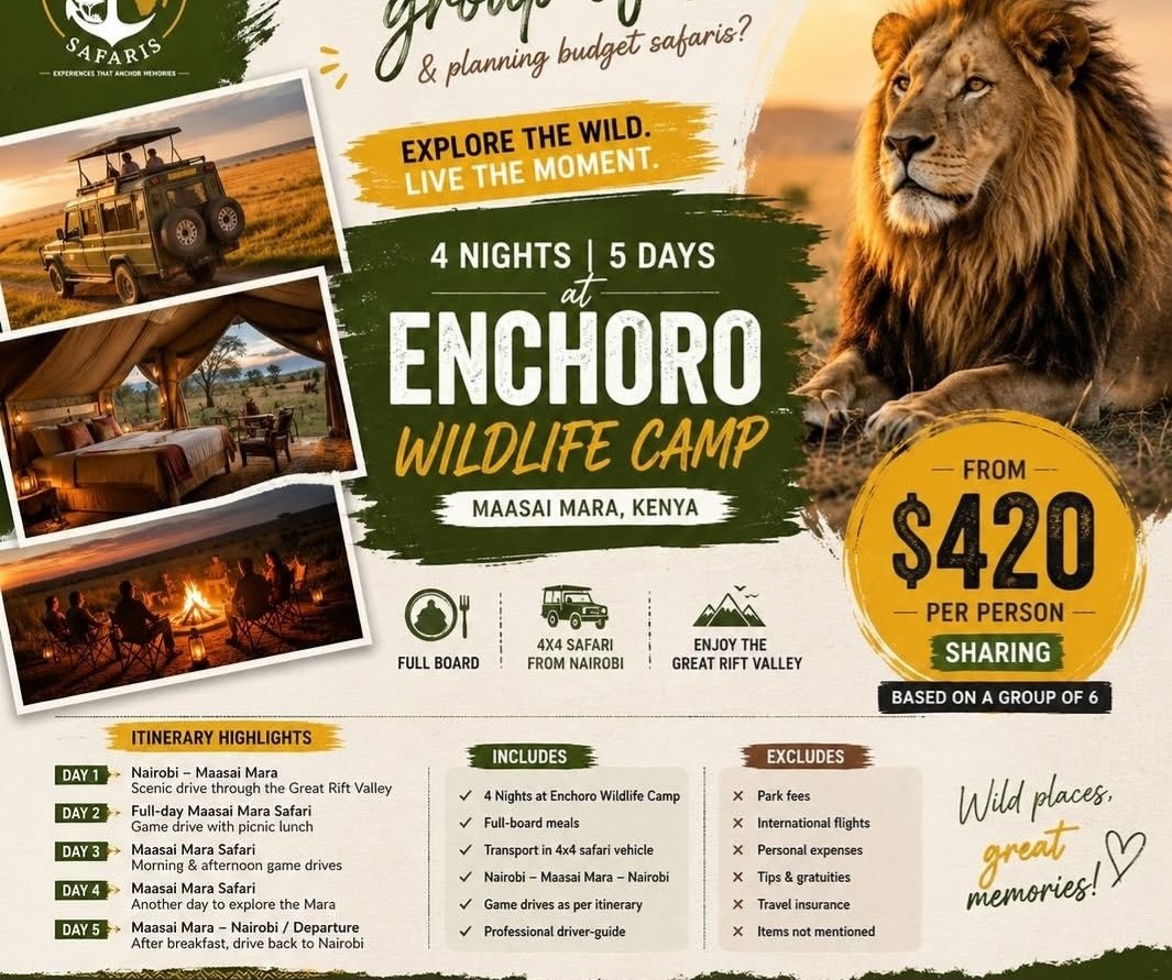 5 Days 4 Nights flyer